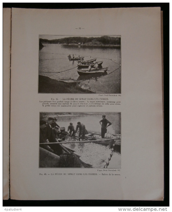 OFFICE DES PÊCHES MARITIMES LA PÊCHE EN NORVEGE ( Notes De Mission) Jean LE GALL 1920 Boulogne Sur Mer MORUE - Chasse/Pêche