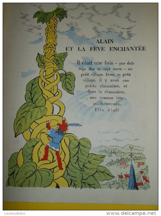 Album Illustré/Enfants/Alain Ou La Féve Enchantée/Chas Laborde/ La Bonne Equipe  /1941   BD36 - Other & Unclassified