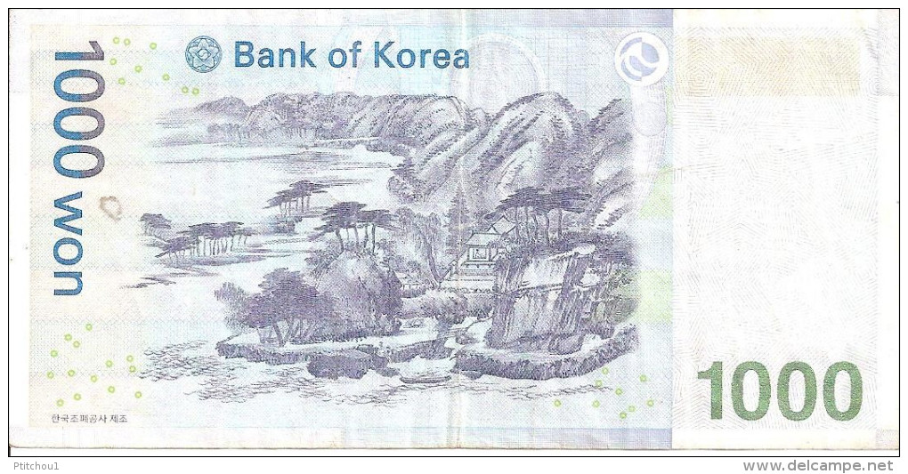 1000 Won - Corea Del Sud