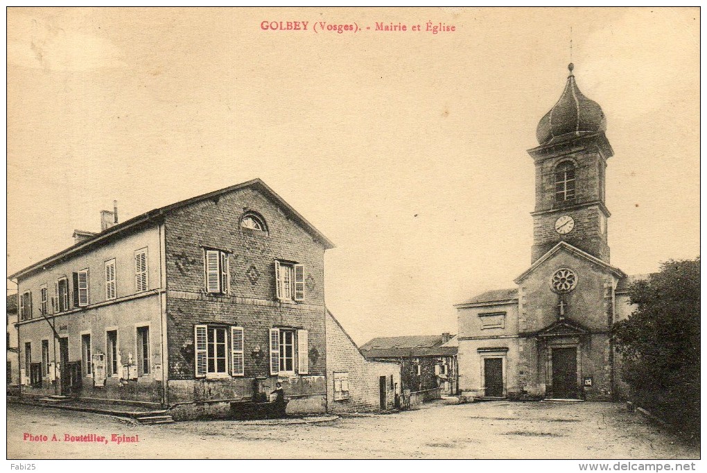 GOLBEY  Mairie Et église - Golbey