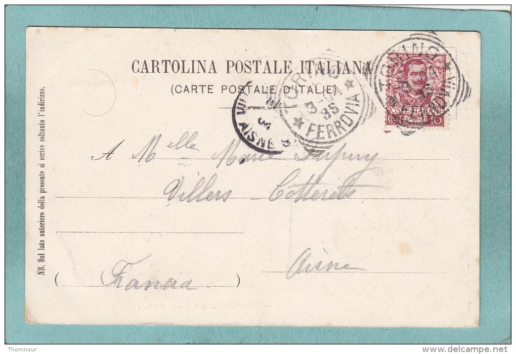 TURIN  -  BASILIQUE  DE  SUPERGA  -  1904  -  CARTE PRECURSEUR  - - Kirchen