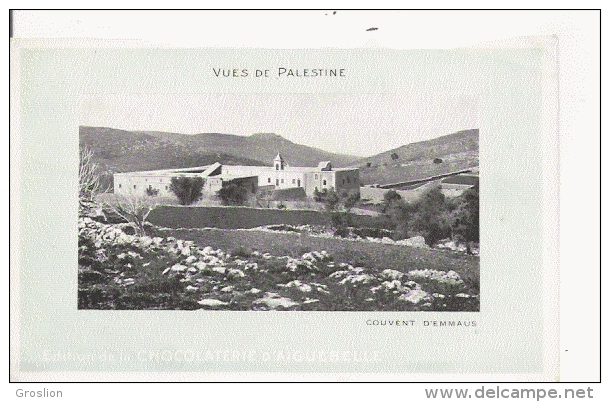 VUES DE PALESTINE COUVENT D'EMMAUS - Palestine