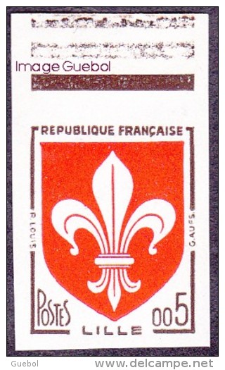 France Non Dentelé N° 1230 **  Armoiries - Blason - Lille - Valeur En Nouveaux Francs ( Haut De Feuille ) - Ohne Zuordnung