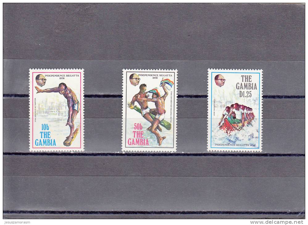 Gambia Nº 366 Al 368 - Gambie (1965-...)