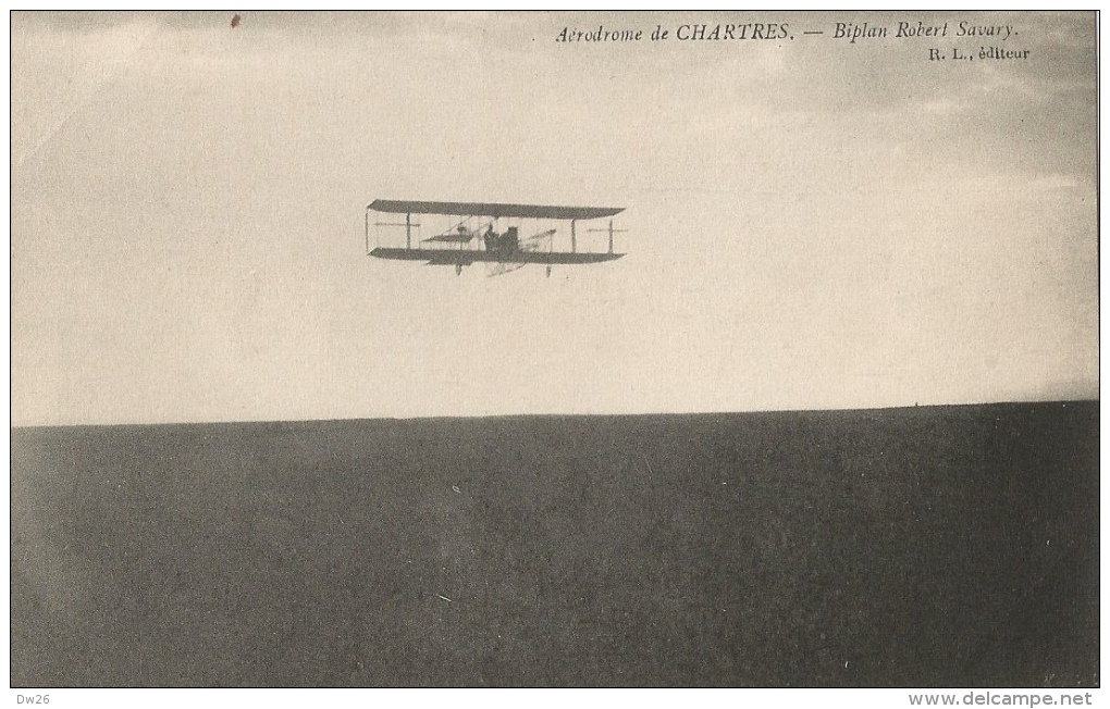 Aérodrome De Chartres - Biplan Robert Savary - ....-1914: Precursori