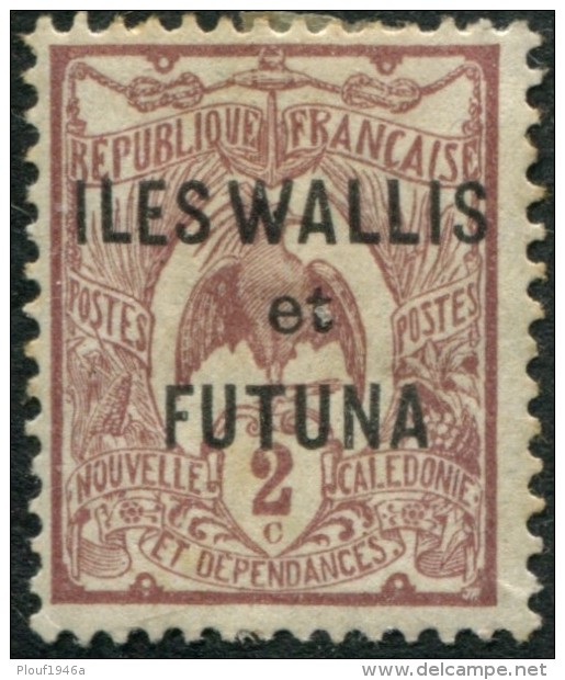 Pays : 505 (Wallis Et Futuna : Protectorat Français)  Yvert Et Tellier N° :   2 (*) - Ungebraucht