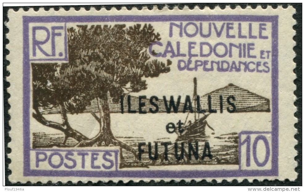 Pays : 505 (Wallis Et Futuna : Protectorat Français)  Yvert Et Tellier N° :  47 (*) - Nuovi