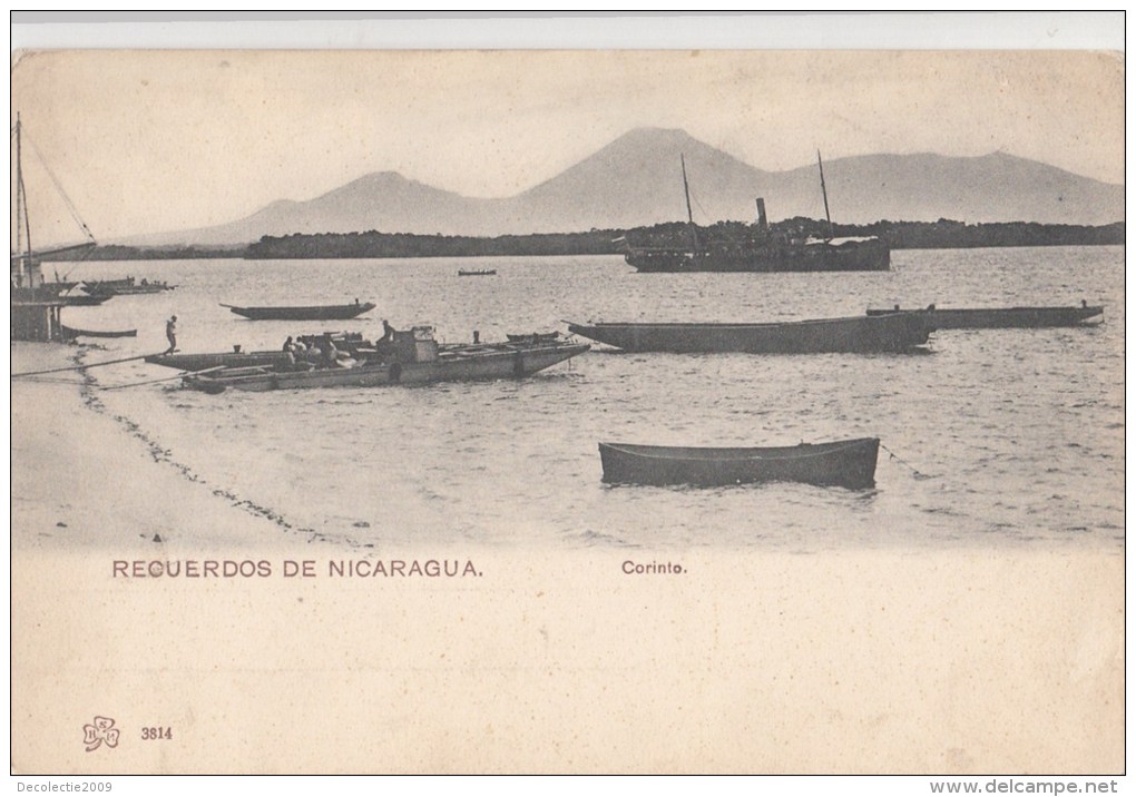 B77019 Coriente Recuredos Ship   Nicaragua Scan Front/back Image - Nicaragua
