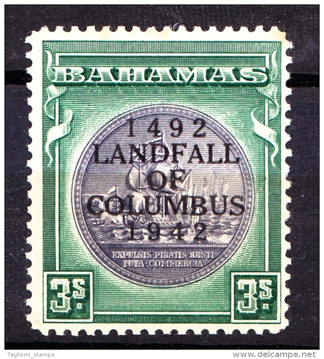 Bahamas, 1942, SG 173, Mint Hinged - 1859-1963 Crown Colony