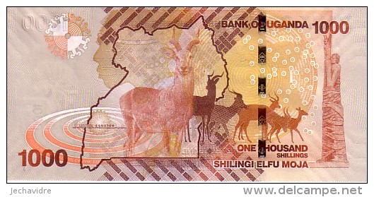 OUGANDA  1 000 Shillings  Emission De 2010      ***** BILLET  NEUF ***** - Ouganda