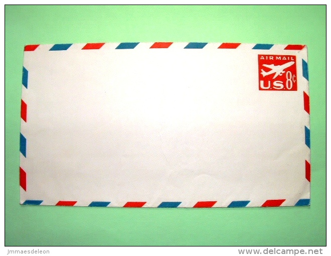 USA 1962 Stationery Stamped Cover - 8c - Plane - 1961-80