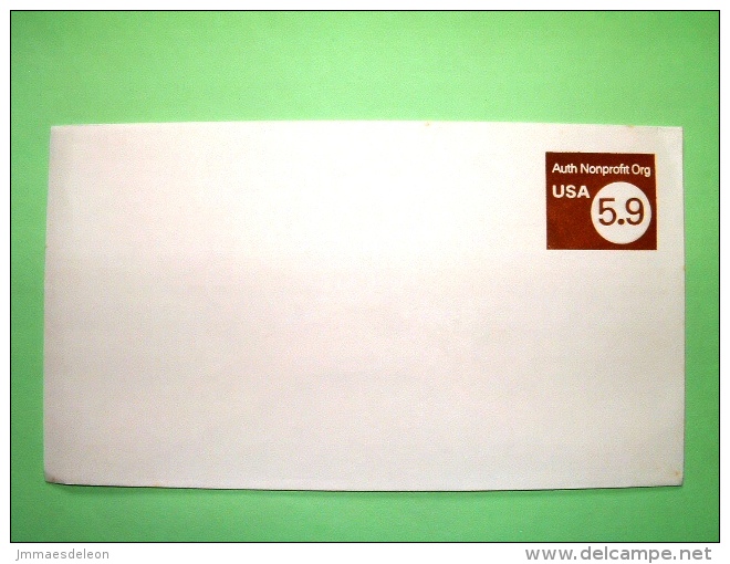 USA 1982 Stationery Stamped Cover - 5.9c Non Profit Organizations - 1981-00