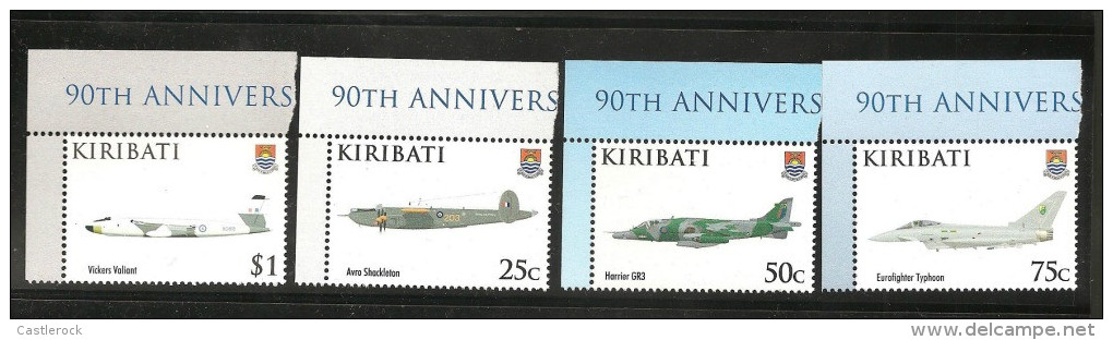 O) 1982 KIRIBATI-AUSTRALIA, PLANE, COAT, SET MNH. - Kiribati (1979-...)