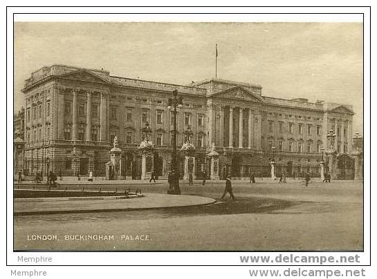 BUCKINGHAM PALACE  Lesco Mint Vintage Card - Buckingham Palace