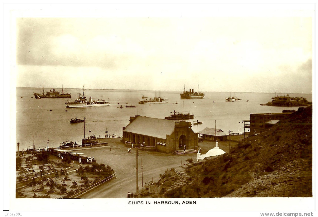 Yémen. Aden. Ships In Harbour. - Yémen