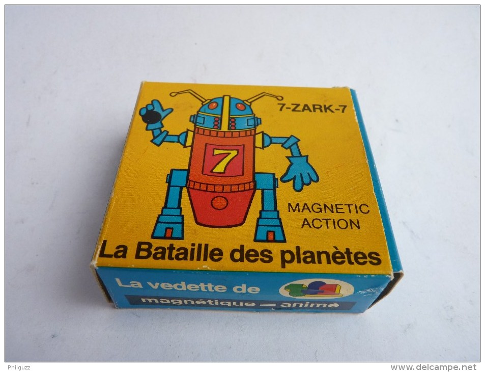 RARE Boite VIDE - MAGNETIQUE LA BATAILLE DES PLANETE - 7-ZARK-7 1979 MAGNETO - Autres & Non Classés