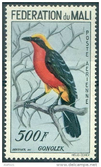 #3 - MALI - PA N° 4 - NEUF - LUXE - OISEAU - FAUNE - Mali (1959-...)