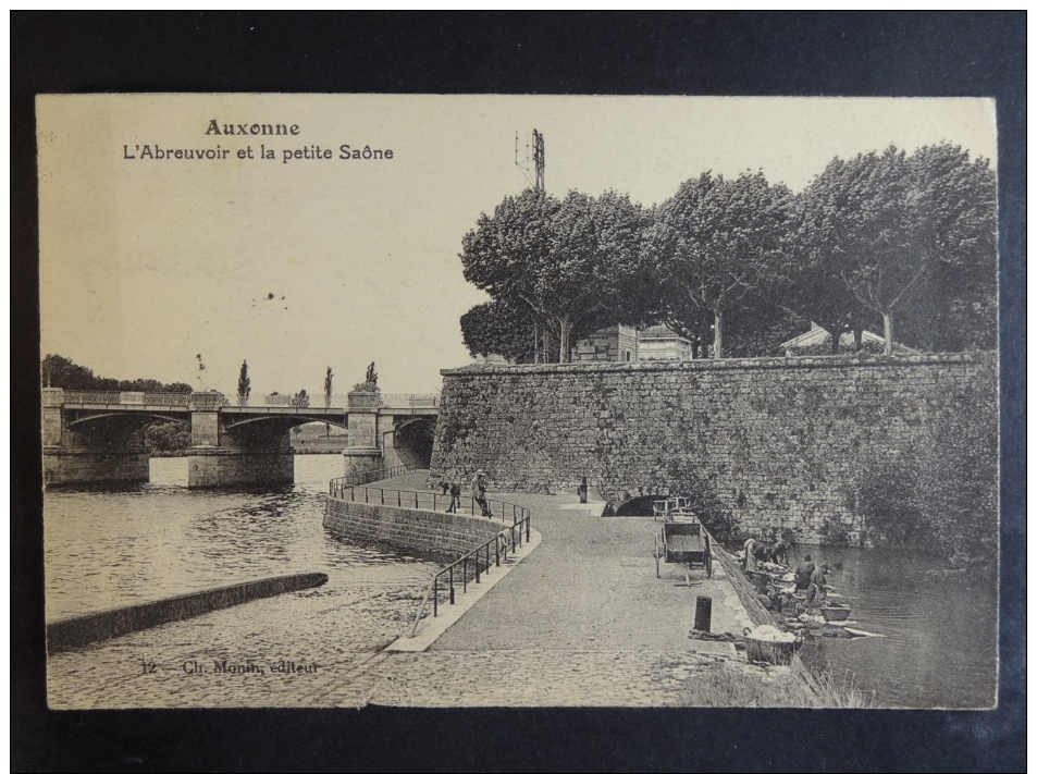 Auxonne L´Abreuvoir Et La Petite Saône - Auxonne