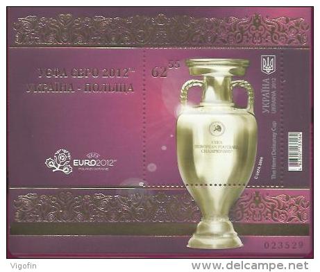 UA 2012-1234 UEFA CUP, UKRAINA, S/S, MNH - Ukraine