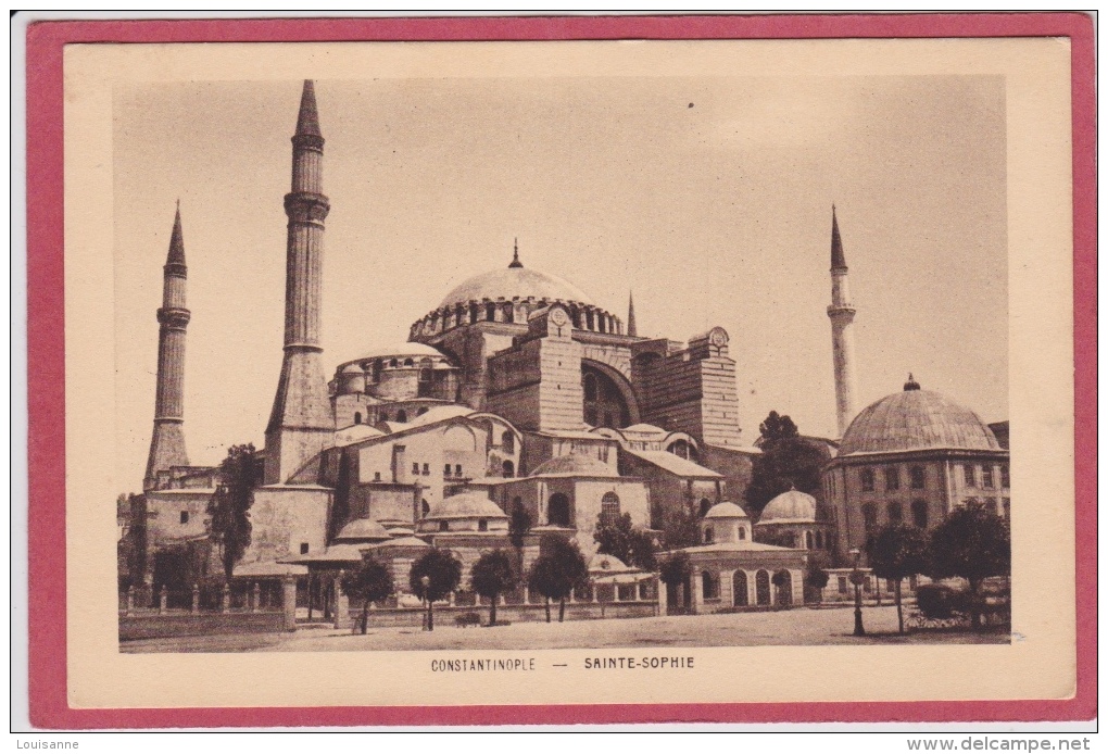 14 / 2 / 324  -CONSTANTINOPLE  - SAINTE-SOPHIE - Turkmenistan