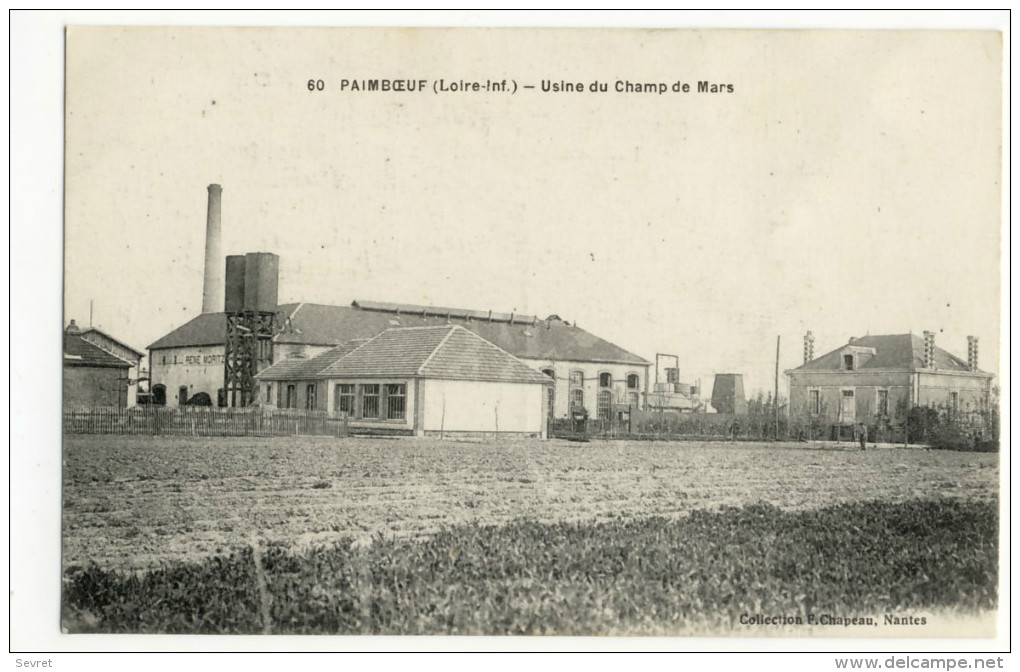 PAIMBOEUF. - Usine Du Champ De Mars - Paimboeuf