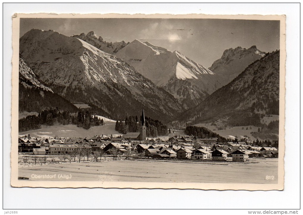 CPA Allemagne Oberstdorf 1952 - Oberstdorf