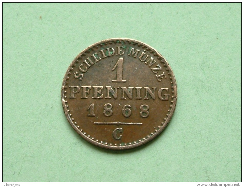 1868 C - 1 Pfenning 360 Einen Thaler PRUISEN / KM 480 ( Uncleaned Coin / For Grade, Please See Photo ) !! - Taler Et Doppeltaler