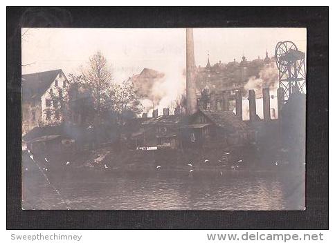 Nicht Identifizierte Wo? Bergwerk Grube Zeche Schornstein Unidentified Where ? Mine Pit Colliery Chimney - Bergbau