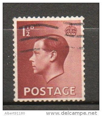 G BRETAGNE Edouard VIII 1936 N°207 - Used Stamps