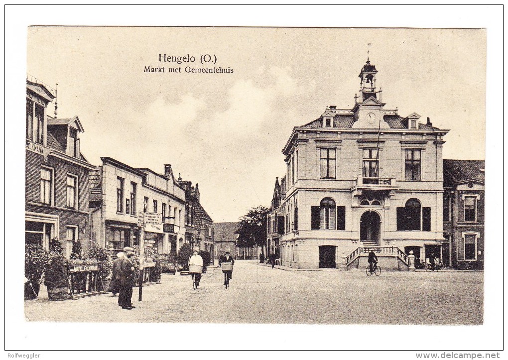 NL HENGELO - Markt Met Gemeentehuis - Hengelo (Ov)