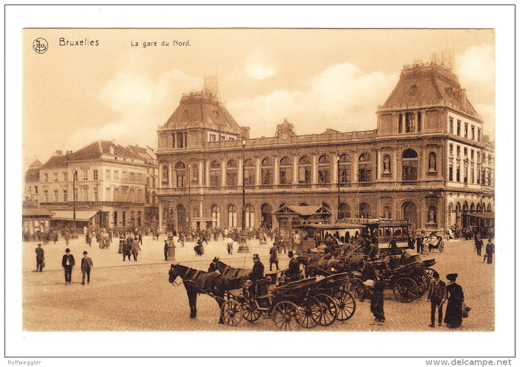 Bruxelles - Gare Du Nord - Chemins De Fer, Gares