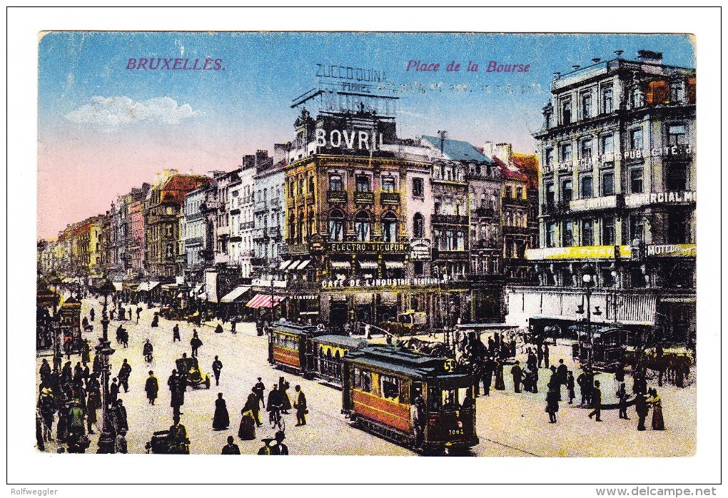 Bruxelles - Place De La Bourse - Places, Squares