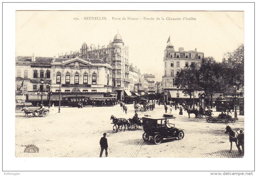 Bruxelles - Porte De Namur - Plazas