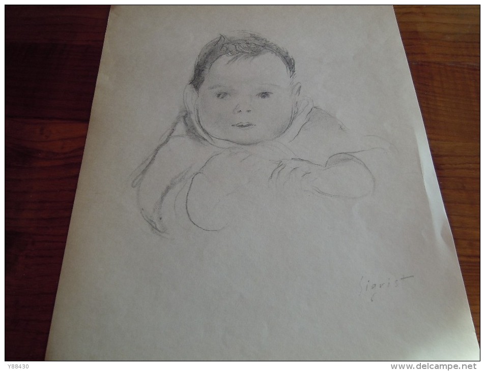 Dessin De Edmond SIGRIST - 1882 / 1947 - Dessin D'Enfant - Editeurs Lematte & Boinot 1936 - Réf. Perso: N°4 - Dessins