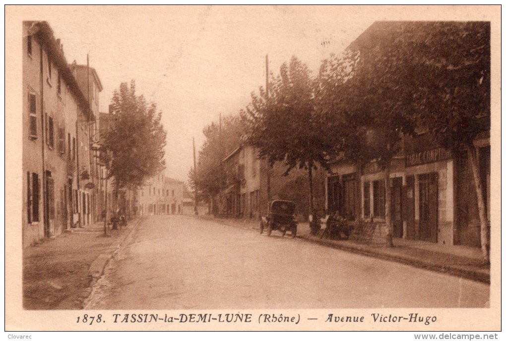 TASSIN La DEMIE LUNE "Avenue Victor Hugo" - Andere & Zonder Classificatie