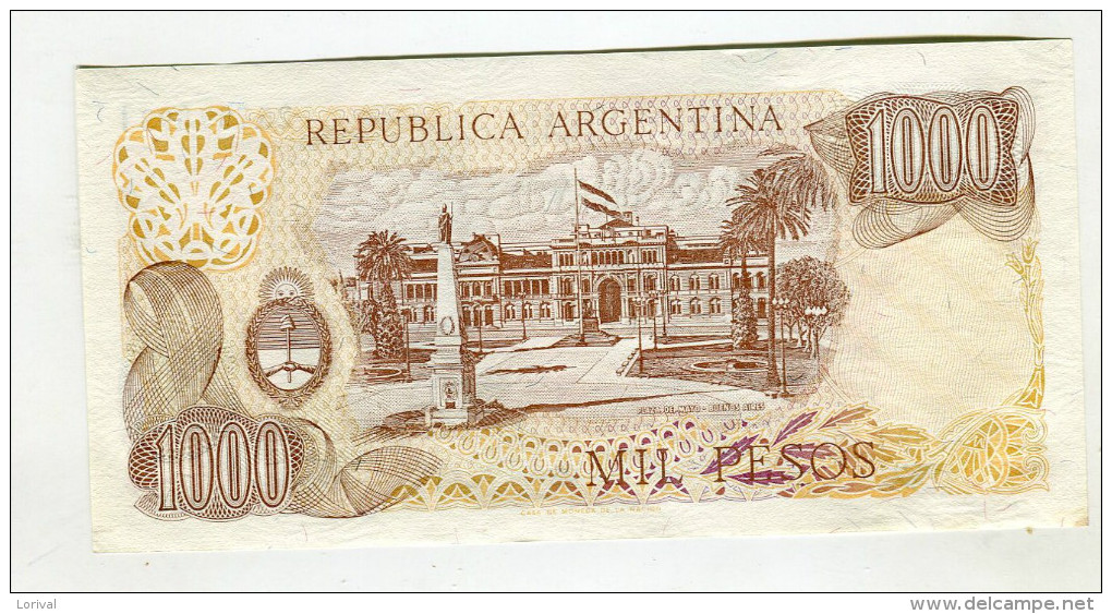 1000 PESO NEUF 2 - Argentine