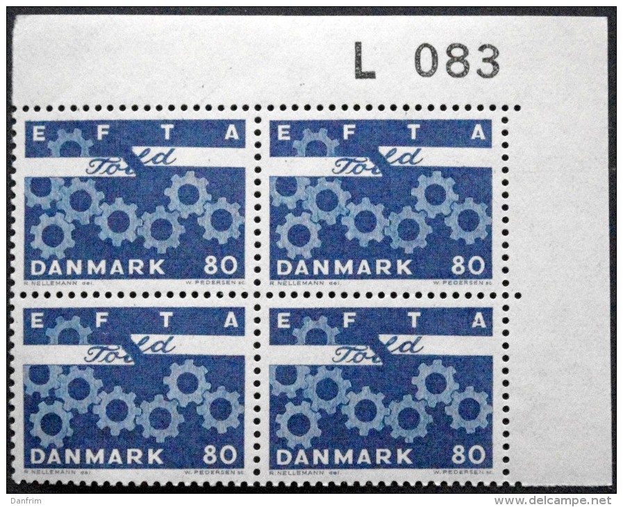 Denmark 1967 EFTA   MiNr.450y  MNH (**)  (lot KS 985) - Ungebraucht