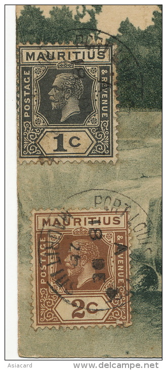 Mauritius Maurice 17 Digue De Beau Sejour Rose Hill Edit Magasins Reunis  Used 2 Stamps - Maurice