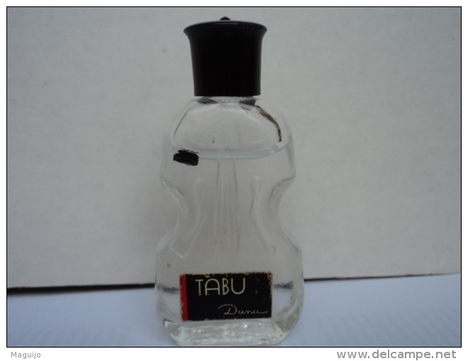 DANA " TABU"  GRAVURE SOUS MINI " DANA SPAIN"  VOIR & LIRE !! - Miniatures Womens' Fragrances (without Box)