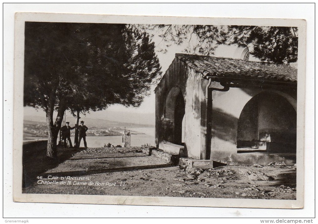 Cpa Photo 06 - Cap D'Antibes - Chapelle De N. Dame De Bon Port - Cap D'Antibes - La Garoupe