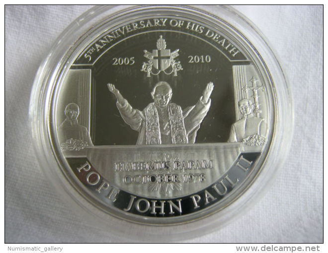 PALAU 1 DOLAR 2010 PAPA JUAN PABLO II - Palau