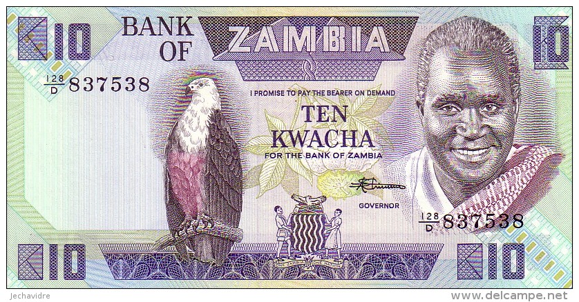 ZAMBIE   10 Kwacha  Emission De 1980     Pick 26 E     ***** BILLET  NEUF ***** - Zambia