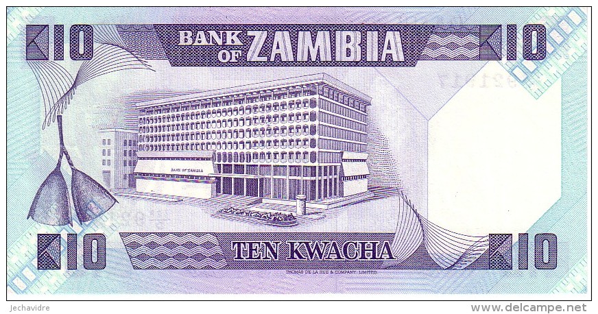 ZAMBIE   10 Kwacha  Emission De 1980     Pick 26 E     ***** BILLET  NEUF ***** - Zambia