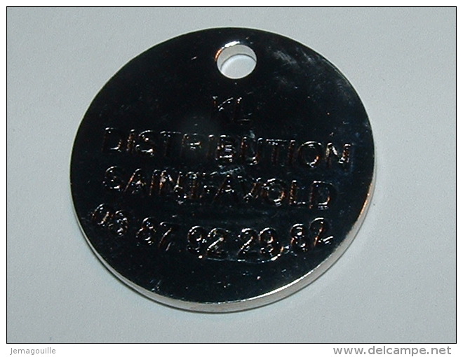 Jeton De Caddies - TOTAL KL Distribution SAINT-AVOLD - Trolley Token/Shopping Trolley Chip