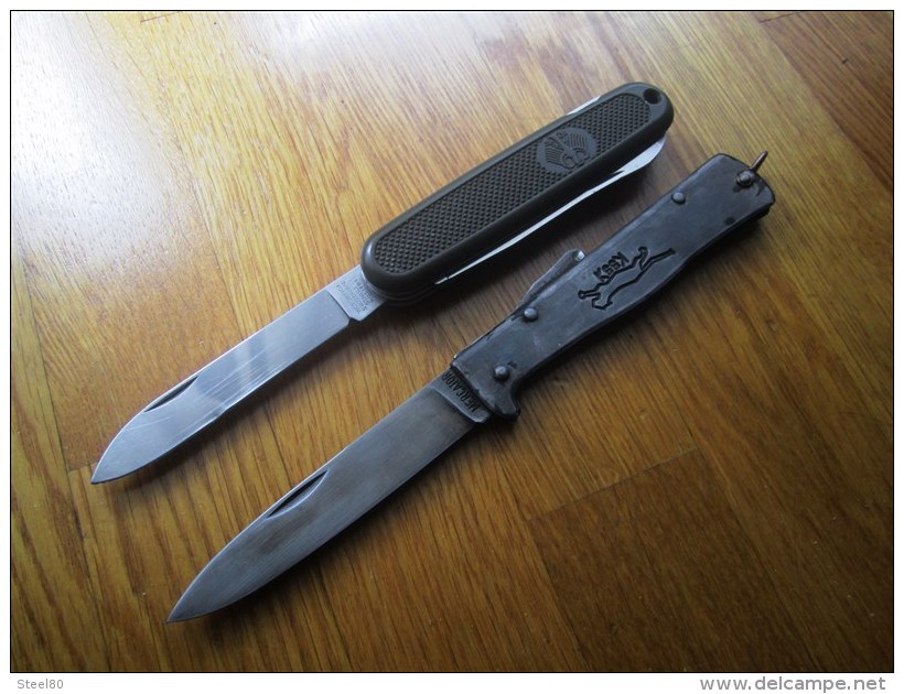 2 Couteaux Armée Allemande :  MERCATOR Solingen Et VICTORINOX - Knives/Swords