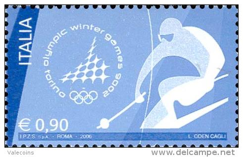 # ITALIA ITALY - 2006 - Torino Winter Olympic Games - Ski - Stamp MNH - Winter 2006: Turin