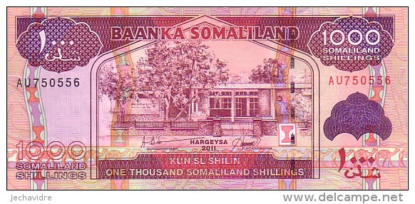 SOMALILAND  1 000 Shillings  Emission De 2011    ***** BILLET  NEUF ***** - Somalia