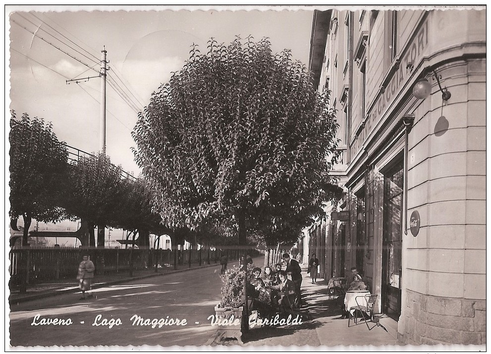 R10-879 - LAVENO - VIALE GARIBALDI - VARESE - F.G.  VG. A. '50 - Varese