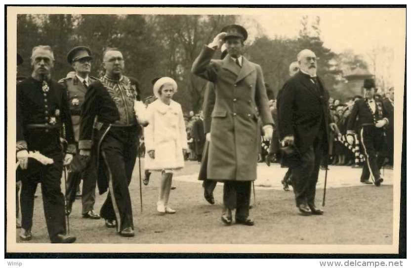 Bruxelles - : Visite Du Roi Léopold III à L'Expo 1935 - Andere & Zonder Classificatie