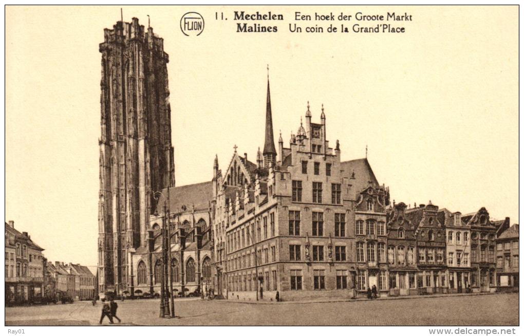 BELGIQUE - ANVERS - MECHELEN - MALINES - Een Hoek Der Groote Markt - Un Coin De La Grand´Place (11). - Malines